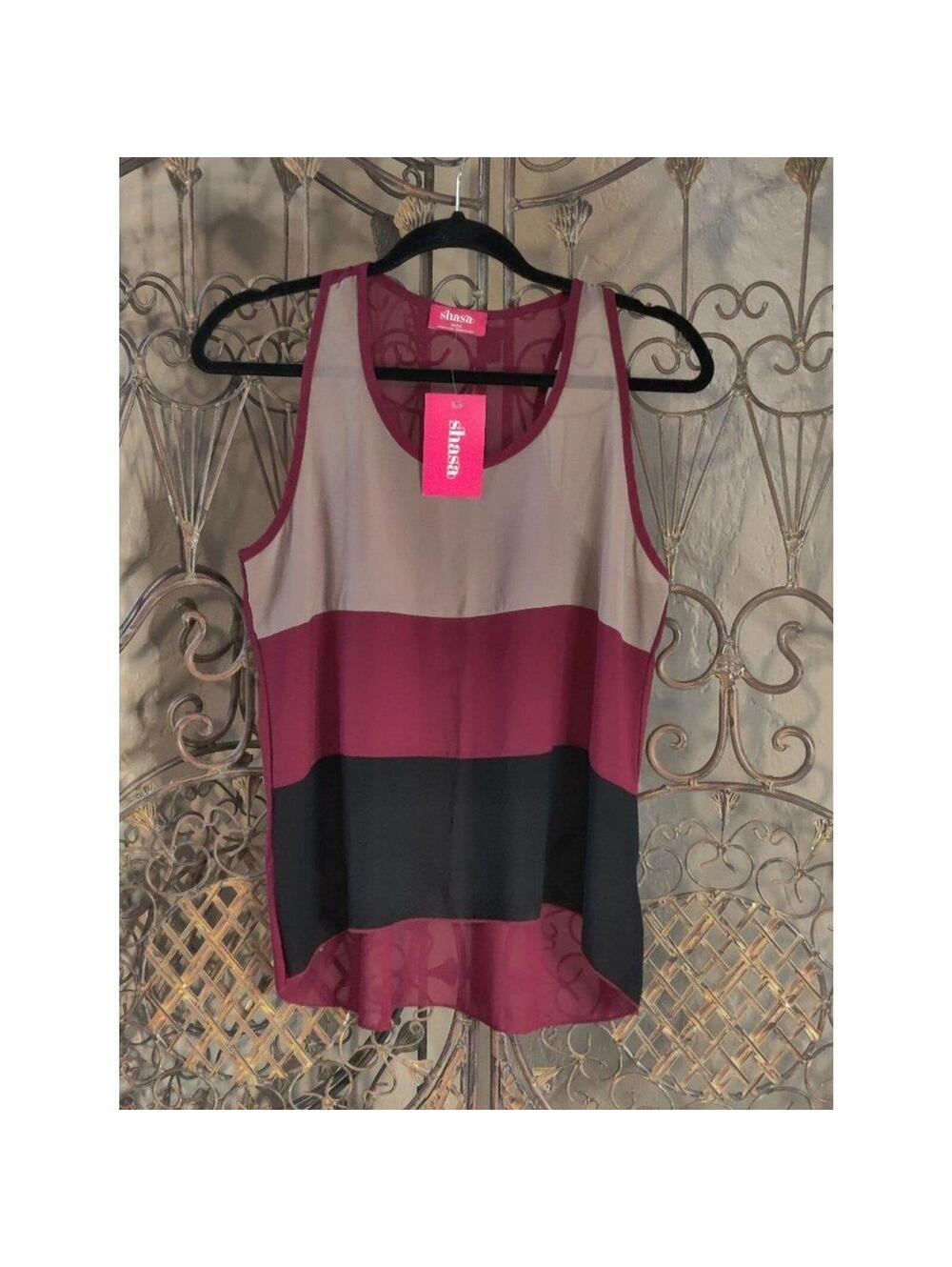 Women Shasa Multi Color Front Panel Top
